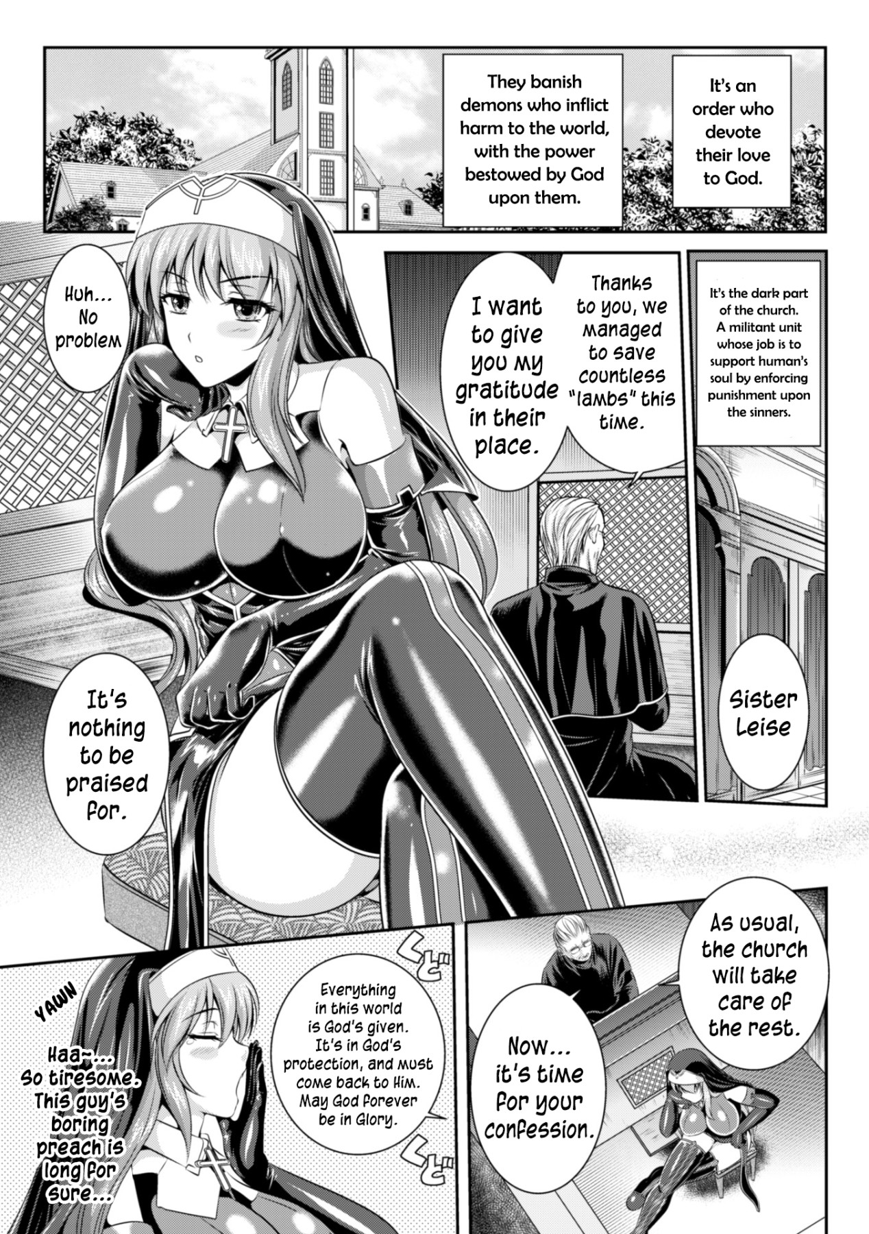 Hentai Manga Comic-Liese's destiny: Punishment Of Lust On The Slime Prison Ch.1-3-Read-11